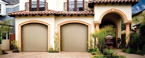 Residential garage door